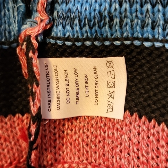 Multi-Color Cardigan size large made with ❤️ - Picture 10 of 11